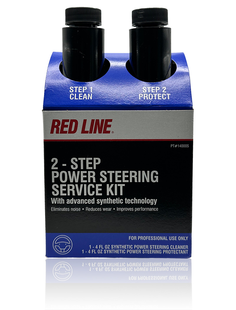 Red Line Service Chemicals 2Step Power Steering Service Kit